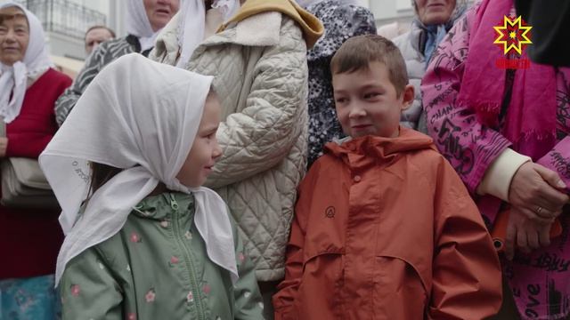 Чăваш Ене Тримифунтри Спиридон святойăн çĕрмен ÿчĕн пайне илсе килчĕç