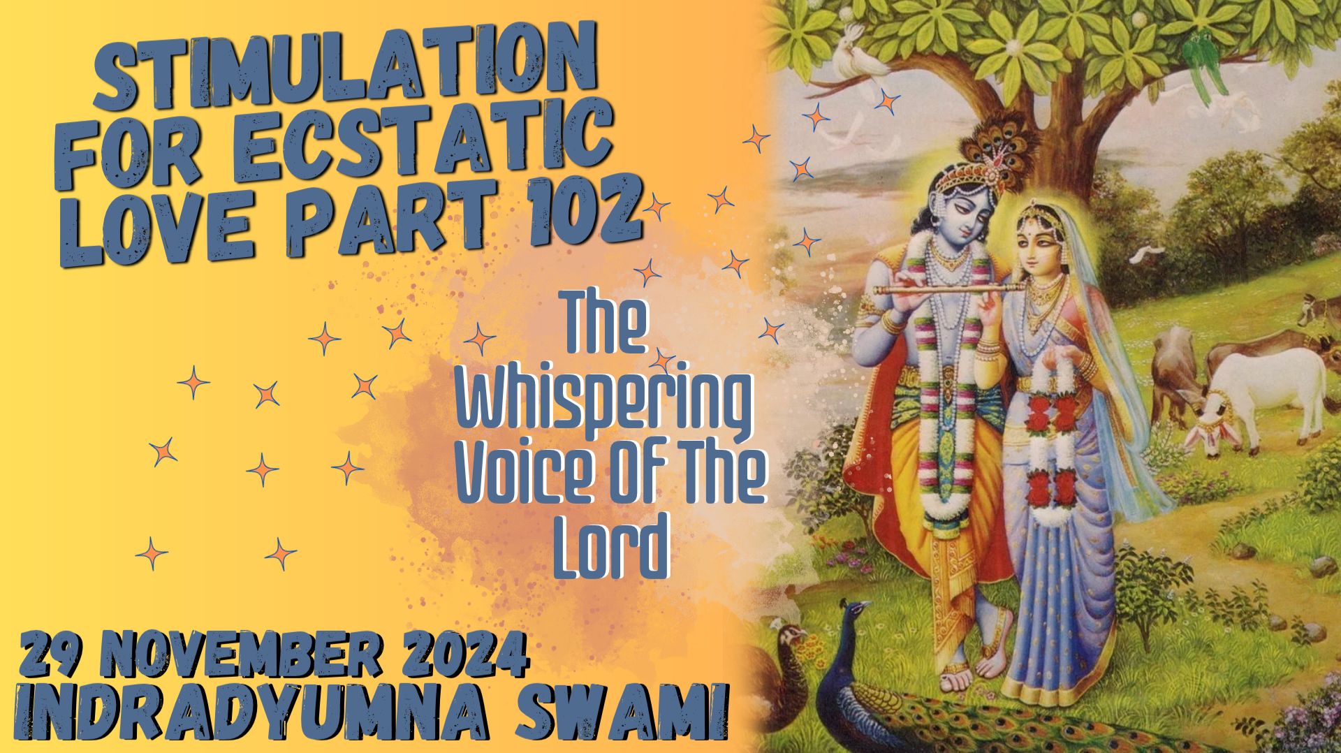 Stimulation for Ecstatic Love Part 102 - The Whispering Voice Of The Lord