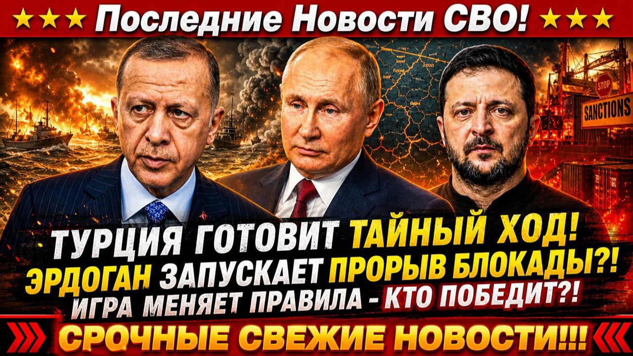 Новости СВО на 20 Августа-Раскрыли план Эрдогана?! Турция начала опасную игру! Последние СВО новости