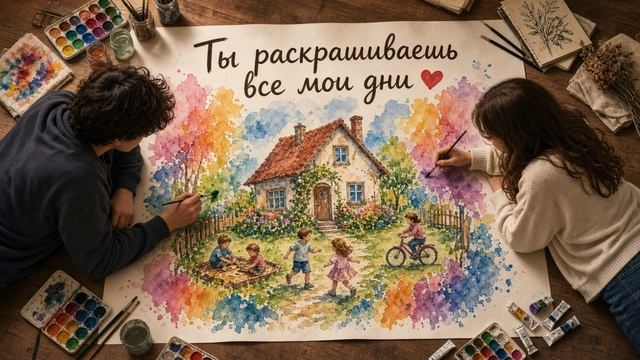 Ты раскрашиваешь все мои дни