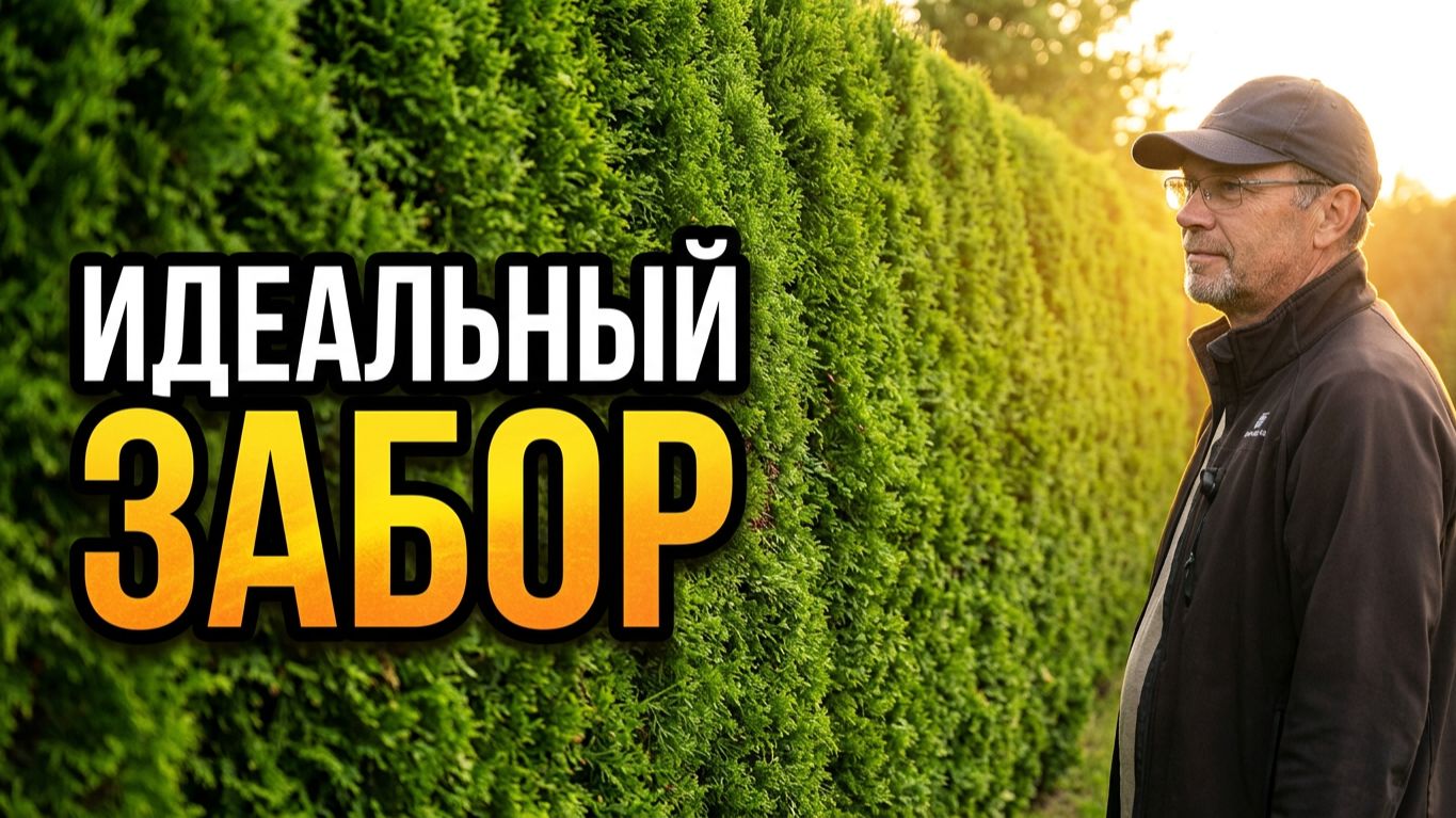 Секрет идеальной изгороди: как правильно стричь туи  и превратить их в ровную зеленую стену
