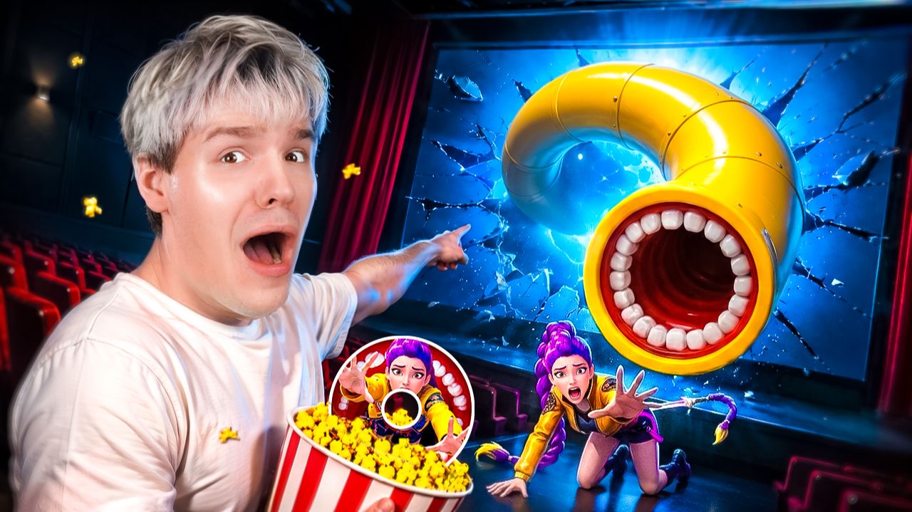 НЕ СМОТРИ ВСЕ ФИЛЬМЫ SLIDЕ EATER VS KPOP DEMON HUNTERS В 3 ЧАСА НОЧИ