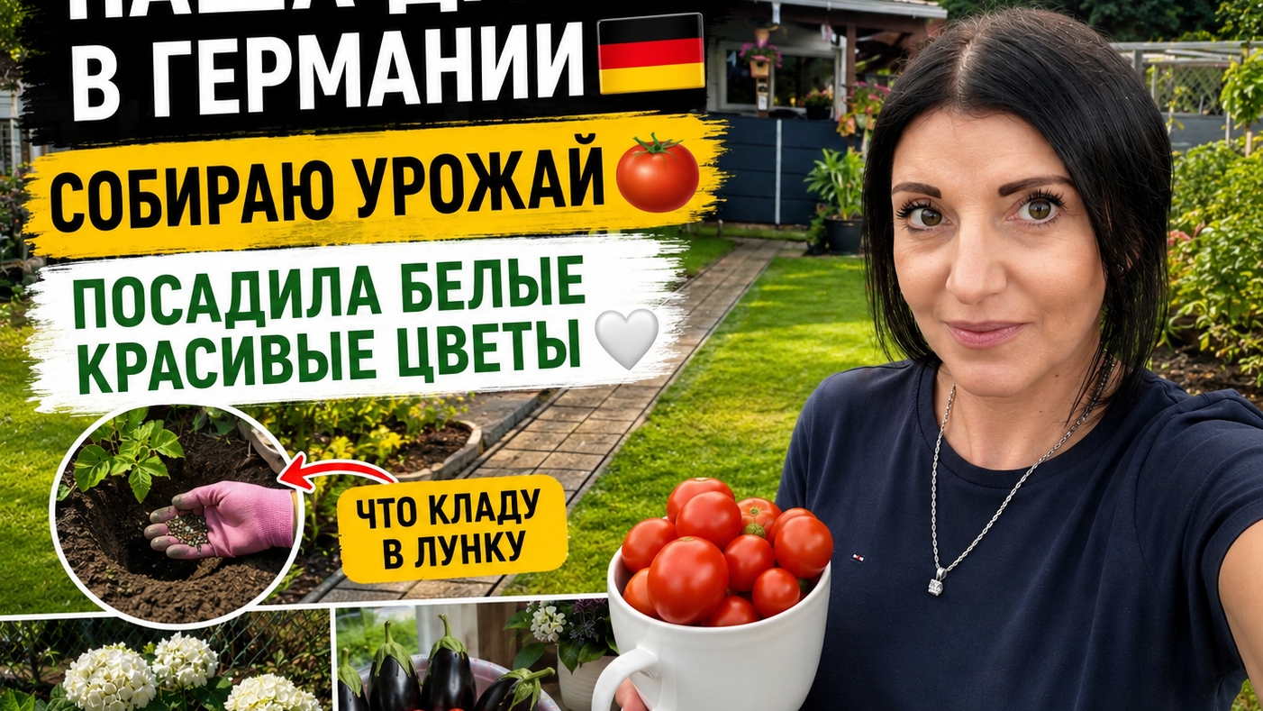 VLOG 🇩🇪 Наша Дача в Германии 🏕/ДАЧА ПОСЛЕ УРОГАНА 😔ПОСАДКА ГОРТЕНЗИИ/ЧТО кладу в грядки/