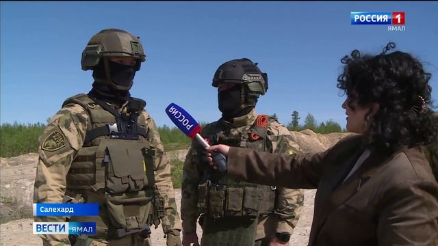 Испытания на право ношения геральдического знака отличия подразделений полиции специального назначен