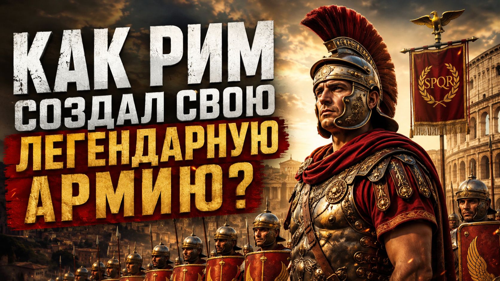 КАК РИМ СОЗДАЛ НЕПОБЕДИМУЮ АРМИЮ? От ополчения до римских легионов