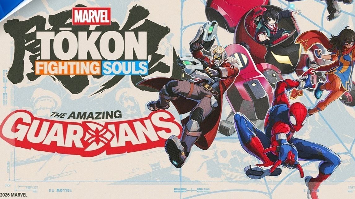 MARVEL Tokon - Fighting Souls ( удивительные стражи - команда человека паука ) - пробуем играть
