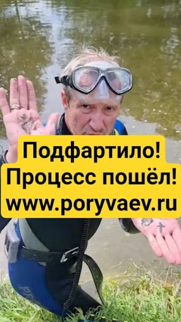 Подфартило! Процесс пошёл! Www.poryvaev.ru