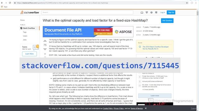 S21.E115 - Optimising Hashmap Performance