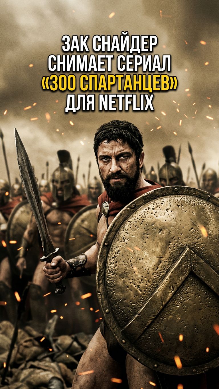 Зак Снайдер снимает сериал «300 спартанцев» для Netflix