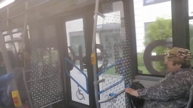 Поездка На Электробусе №220 (Новый Арбат–Новодевичий Монастырь) Москва 12.08.2026