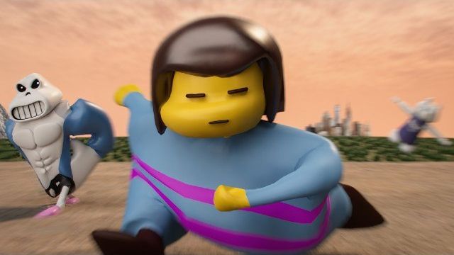 Undertale СПИДРАН в двух словах  3D-пародия