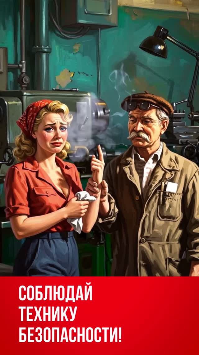 соблюдай технику безопасности