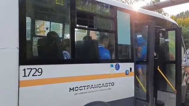 Автобус Луидор-2250DSГАЗ-Next следует по маршруту 21