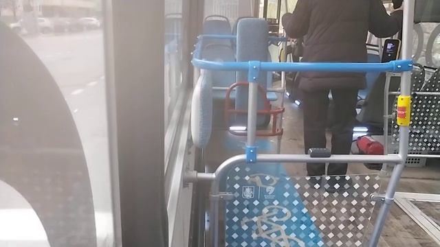 Поездка На Электробусе 220 Стадион ЛужникиПроезд Девичья ПоляСтадион Лужники Москва 26.04.2026