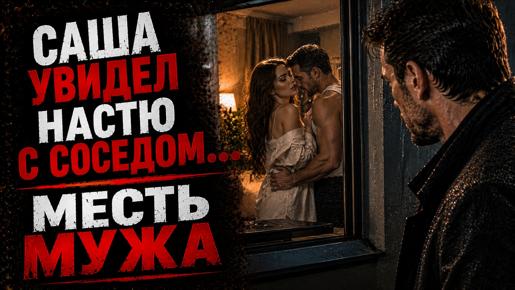 САША УВИДЕЛ НАСТЮ С СОСЕДОМ.... МЕСТЬ МУЖА