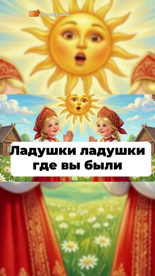Детская песенка про ладушки и бабушку
