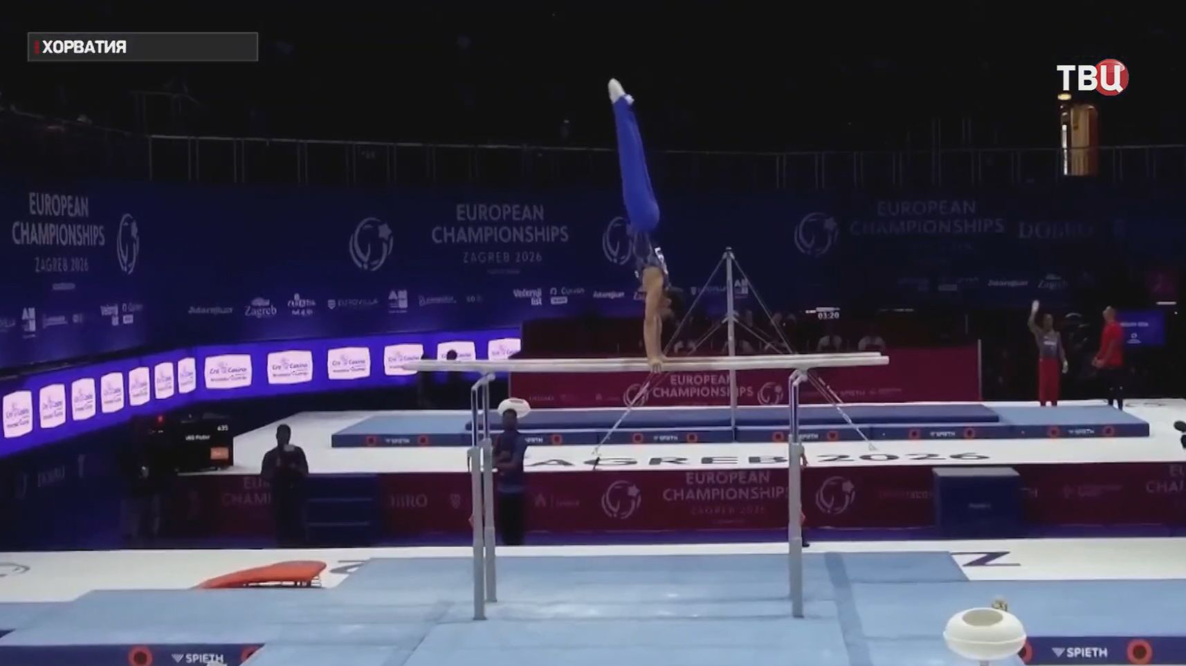 Россияне стали призёрами чемпионата Европы по спортивной гимнастике в Хорватии