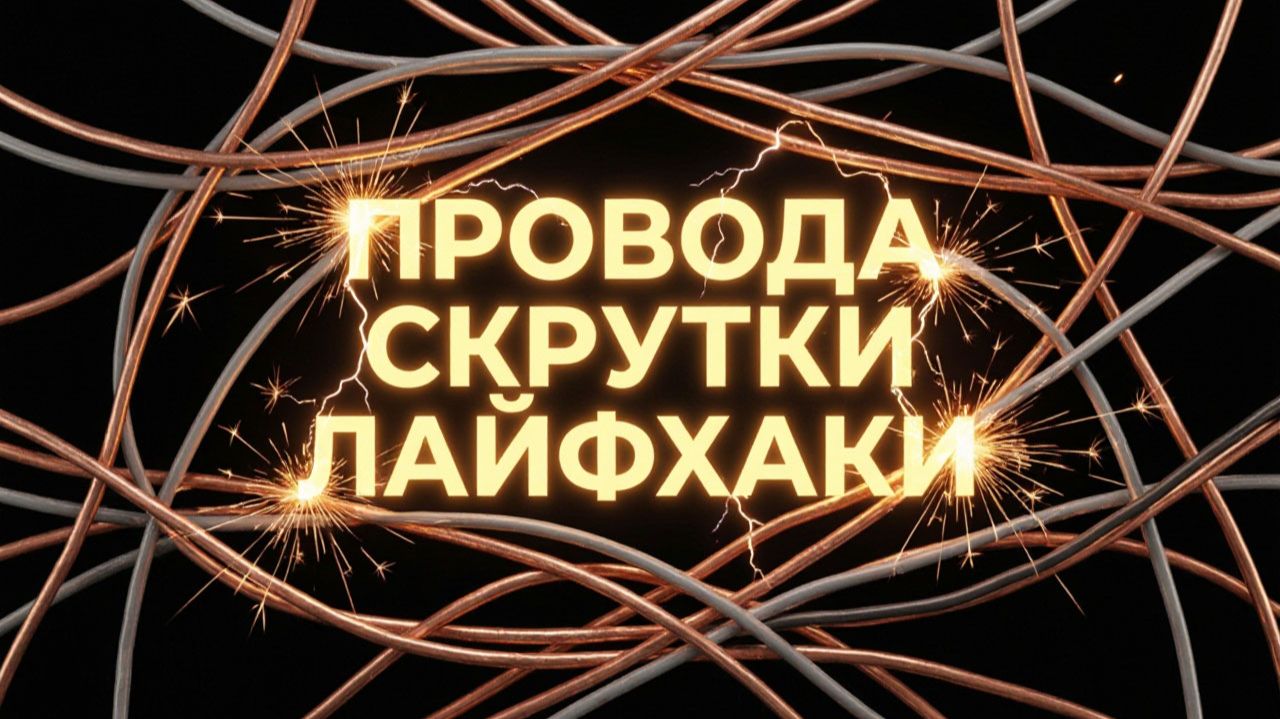 ЛАЙФХАКИ ДЛЯ РАБОТЫ С ПРОВОДАМИ💡