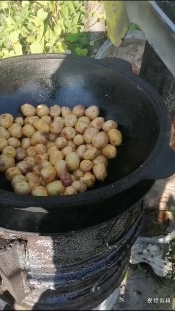 Картошка в казане