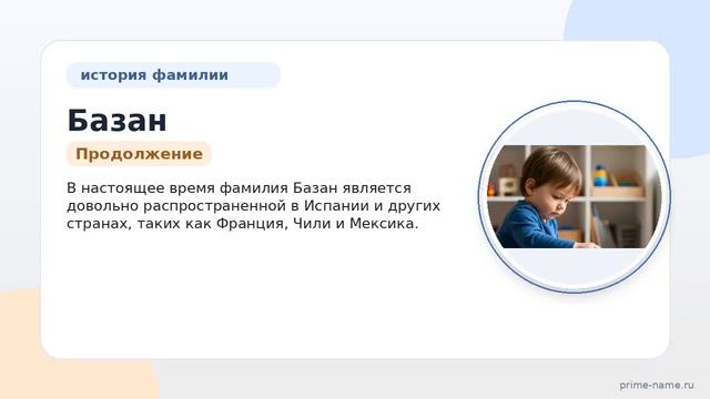 Происхождение и история фамилии Базан: узнайте о значении и правильном склонении