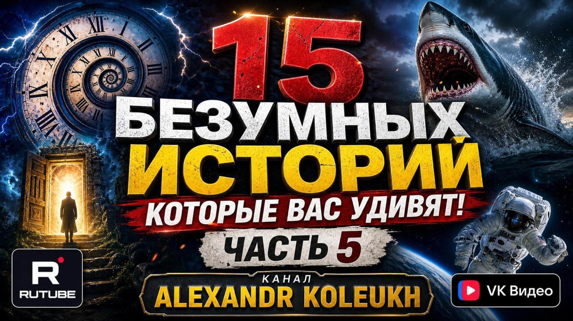 15 БЕЗУМНЫХ ИСТОРИЙ, Которые Точно ВАС УДИВЯТ!