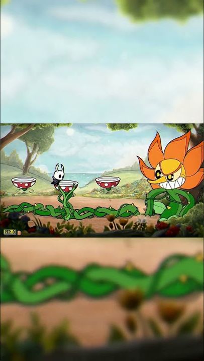 Cuphead  Hollow Knight Кэгни Гвоздику Cagney Carnation