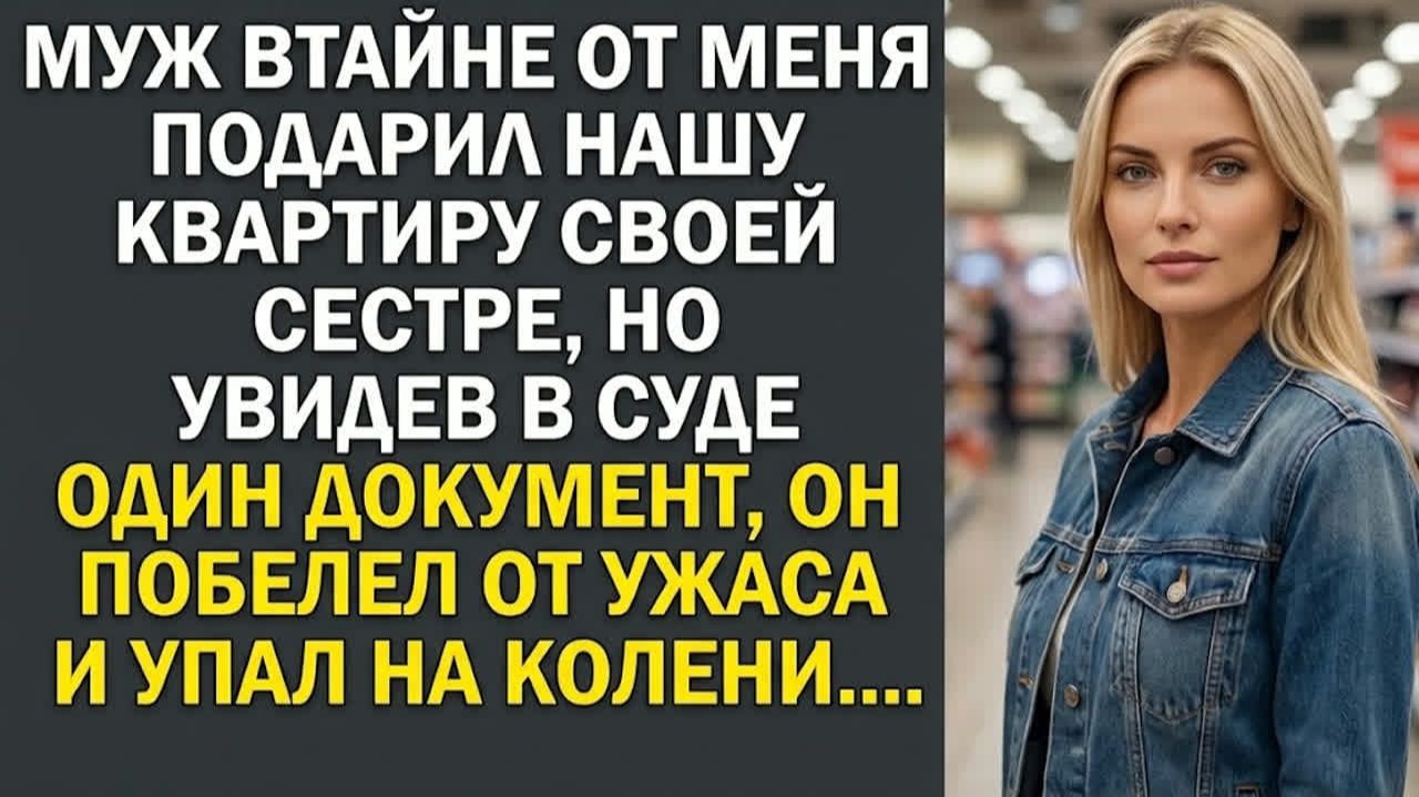 Истории из жизни|Муж втайне переписал|Аудио рассказы|Аудиокниги слушать онлайн|Жизненные истории