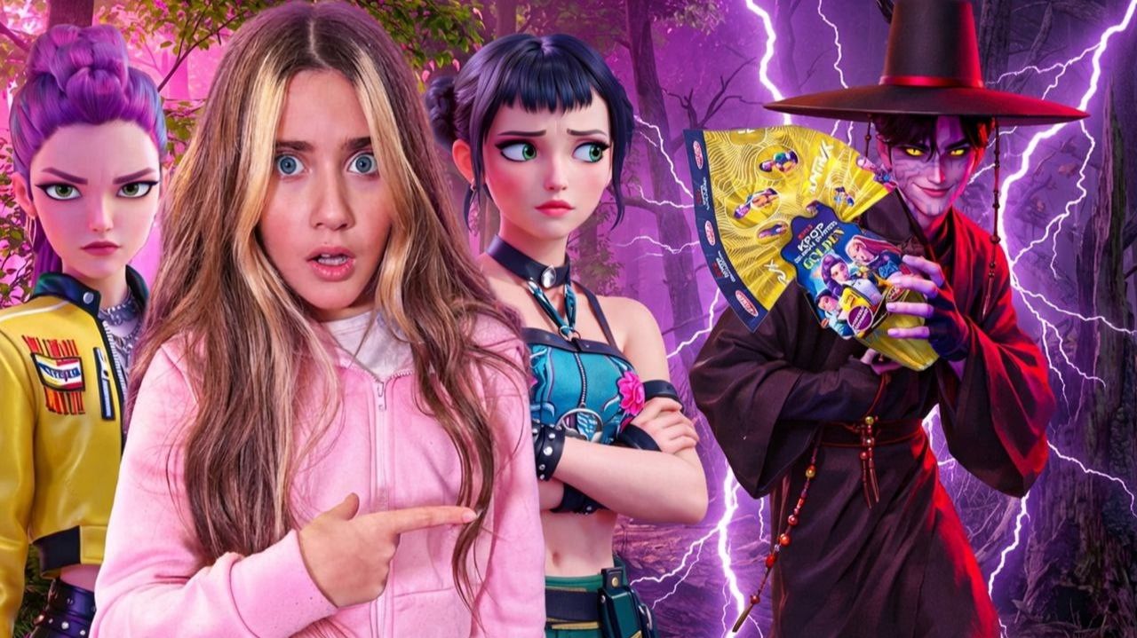 ⚔️ БАТТЛ: Хунтрикс против Демона Джину! 🚨 Спасли Пасху и яйца K-Pop Demon Hunters! 🔥 Шок!