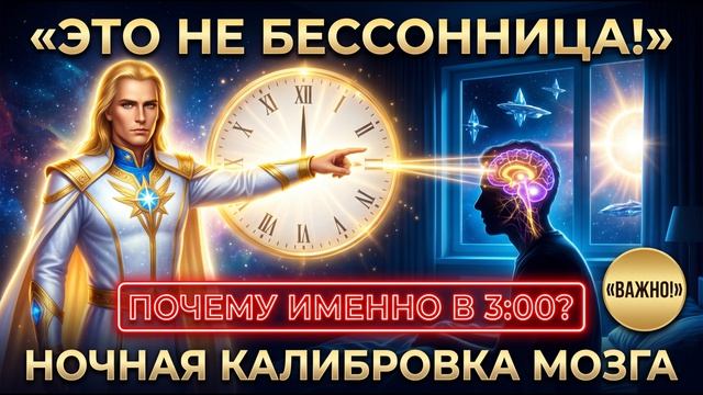Почему вы просыпаетесь в 3:00 ночи? Раскрываем тайну ночной калибровки мозга (Аштар Шеран)