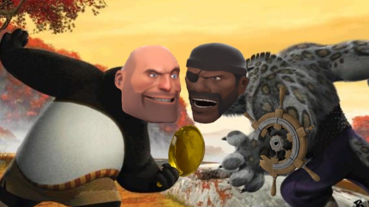 [WhittyBomb] - Kung Fu Heavy Vs DemoGroot TF2 Dub