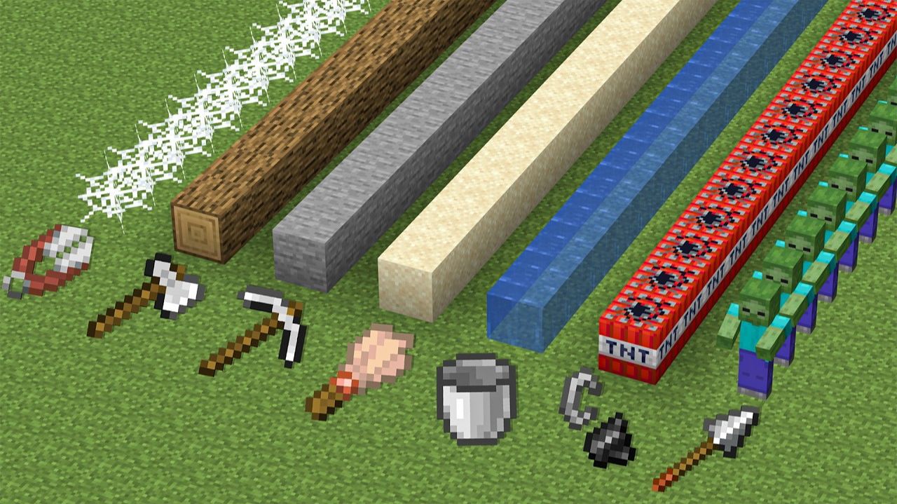 Какой инструмент в Minecraft самый быстрый?