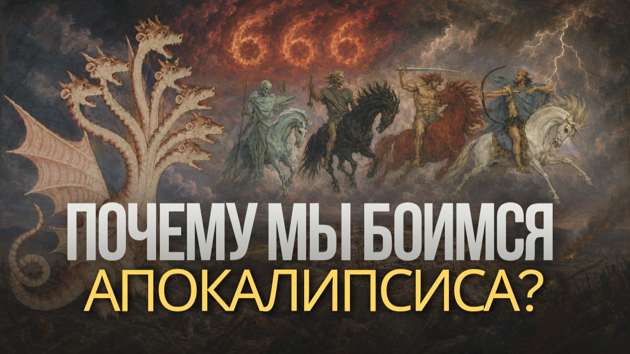 АПОКАЛИПСИС: почему мы его боимся?  Четыре всадника Зверь 666 и Армагеддон
