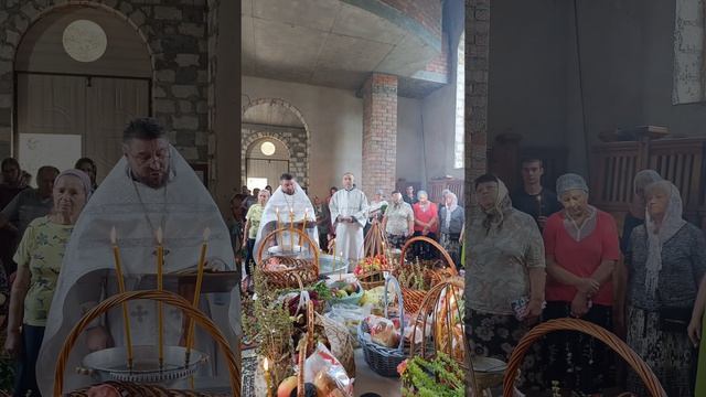 #Преображение Господа Бога и Спаса нашего Иисуса Христа. Освящение воды и плодов земных. 3 часть