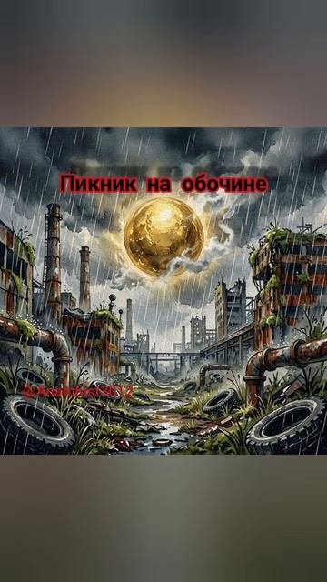 Всем привет это второй отрывок песни попроизведению братьев Стругацких пикник на обочине