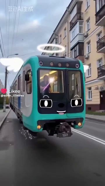 Смешной Железнодорожный поездатый МЕМ