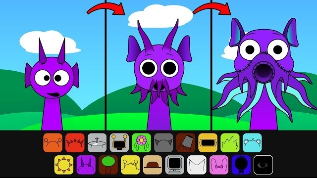 ДУРПЛ ПРЕВРАЩАЕТСЯ В INKY ИЗ DARK PALS!   МОЙ МОД СПРУНКИ