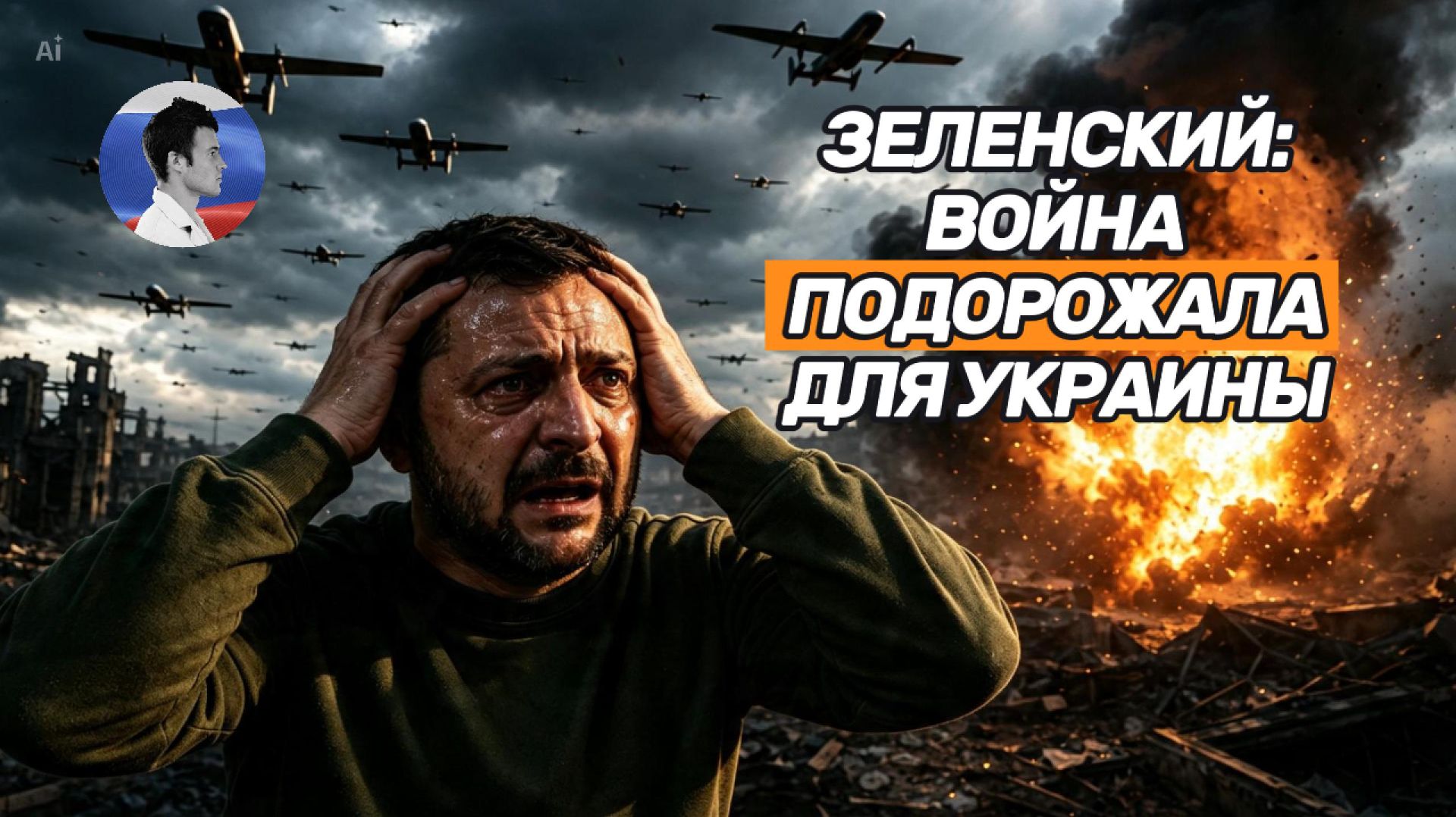 Зеленский требует денег от партнеров из-за огромных разрушений на Украине