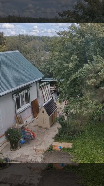 Домик для ребенка папа построил