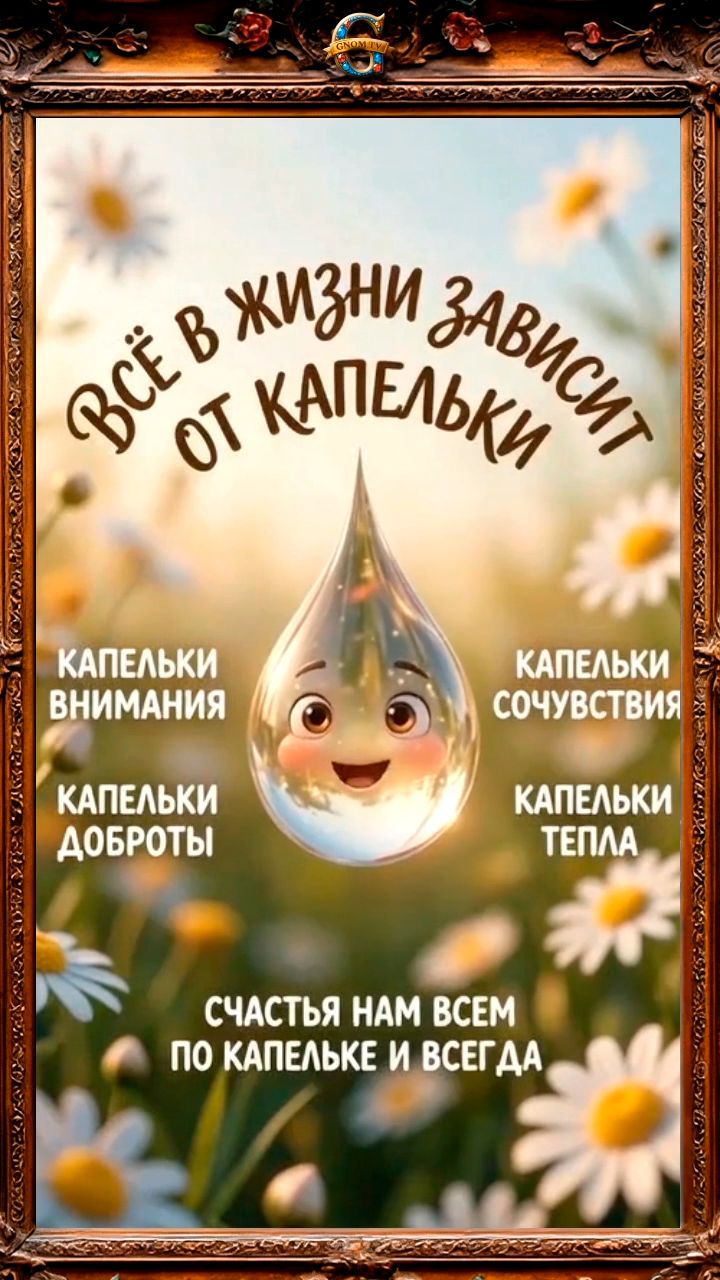 Подари капельку доброты и внимания!