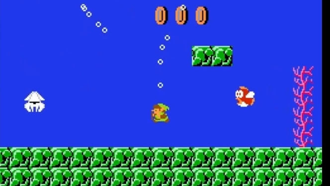 Прохождение Super Mario Bros Crosover- часть 3  Вторая попытка пройти уровень 2-4