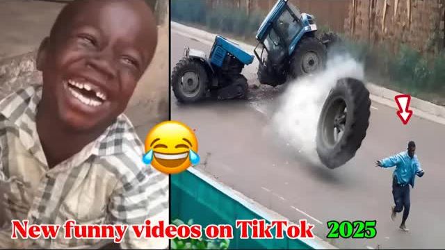 Самые смешные видео из TikTok 2026 - Попробуй не засмеяться часть 27
