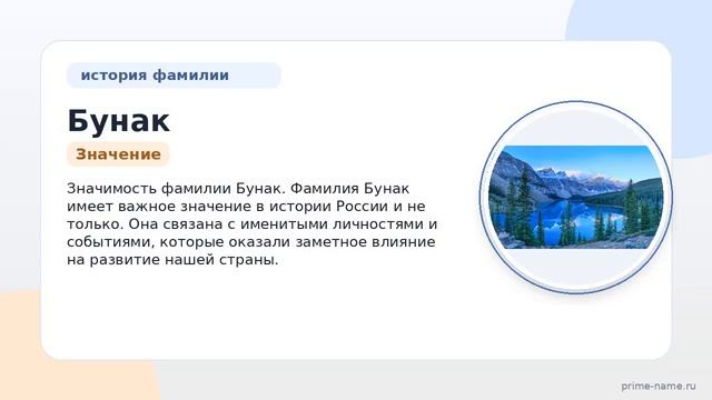 Все о фамилии Бунак: история происхождение значимость и правильное склонение в русском языке