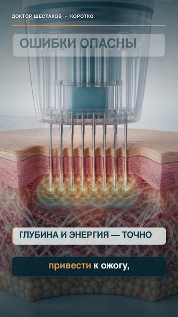 Почему микроигольчатый RF нельзя делать дома