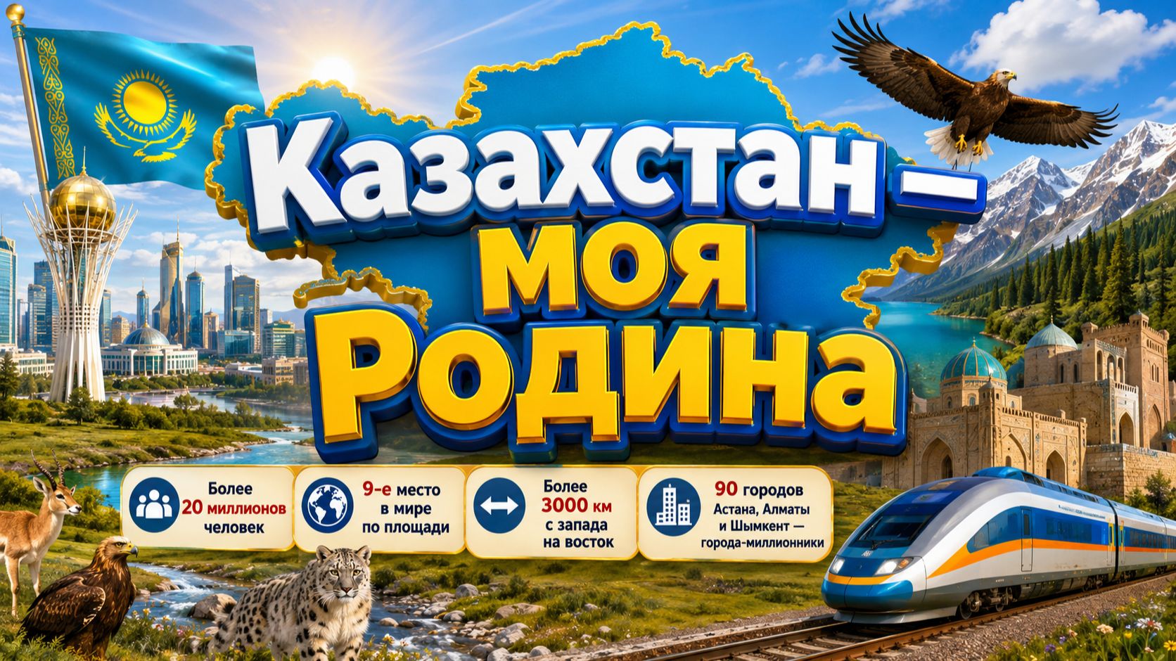 Казахстан - моя Родина. Познание мира 2 класс