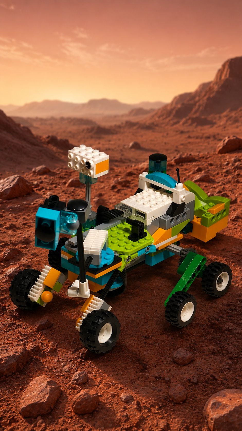 Марсоход. Проект Wedo 2.0