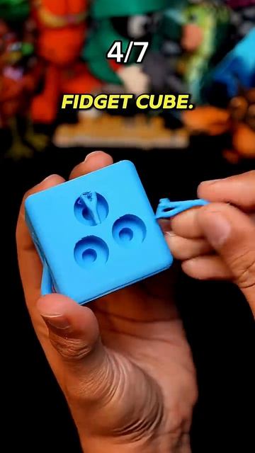 Механический ASMR 7 различных фиджет-игрушек напечатанных на 3D-принтере