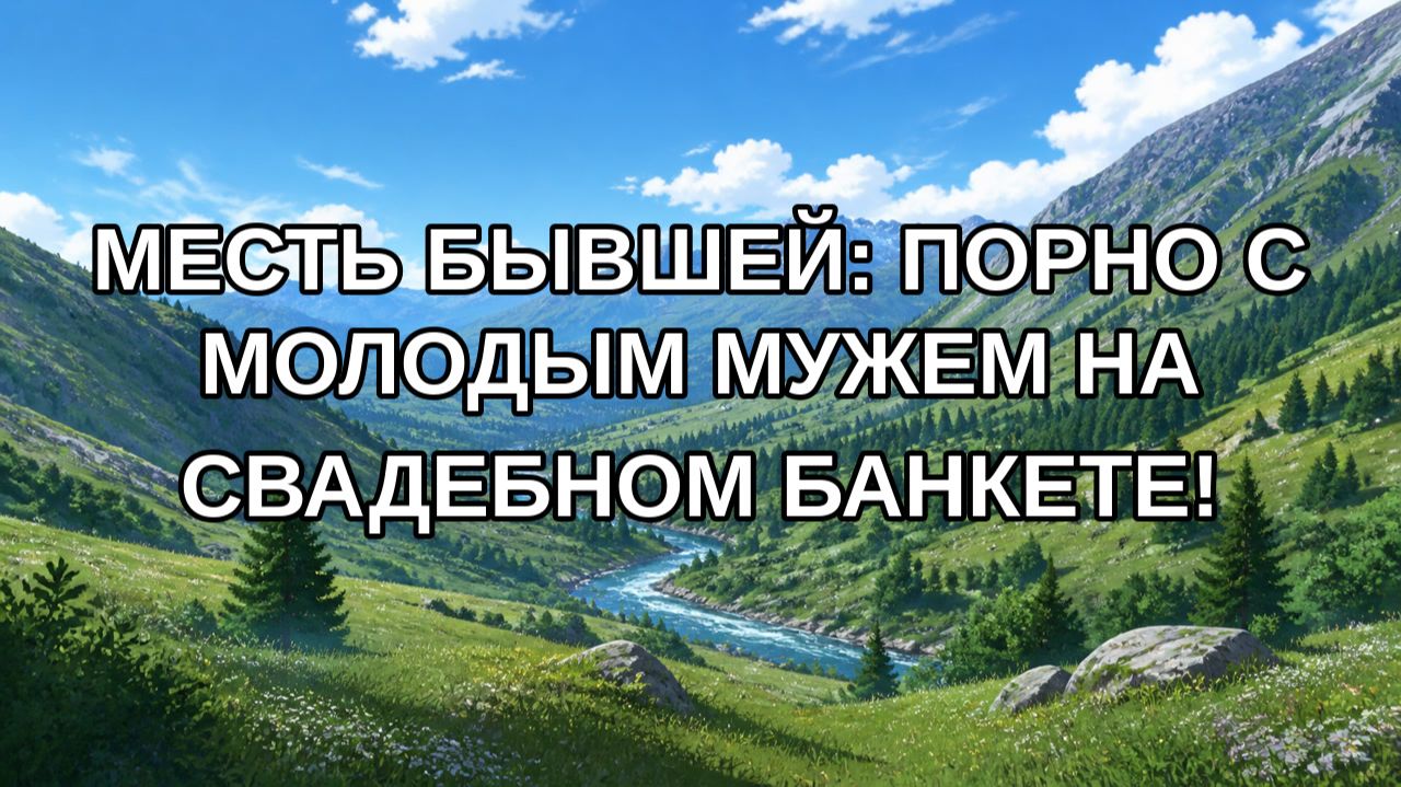 Месть бывшей: порно с молодым мужем на свадебном банкете!
