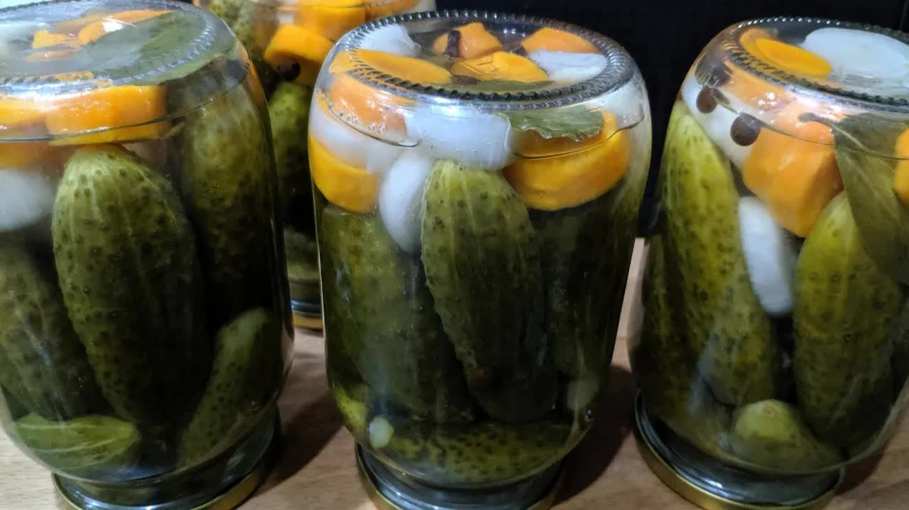 Маринованные ОГУРЧИКИ ПО-БОЛГАРСКИ. Эти огурцы на зиму съедаются первыми. Все знакомые просят рецепт