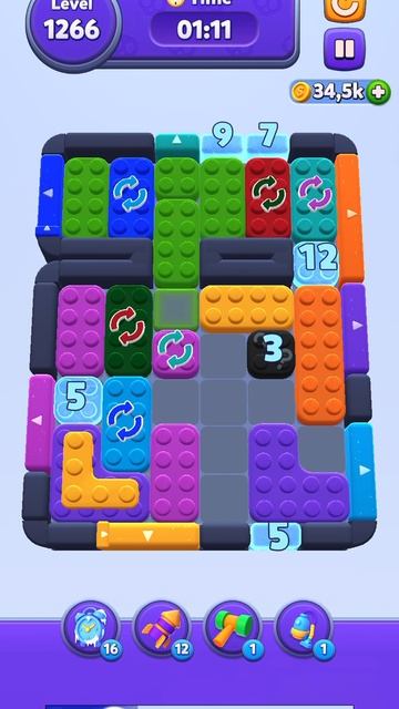Color block jam 1266 уровень