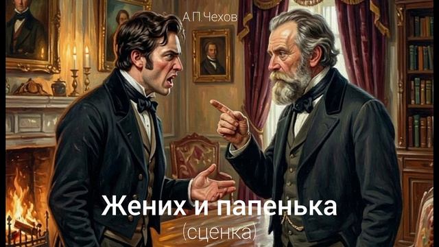 Аудиокнига Жених и папенька сценка. А.П.Чехов. Читает Олег Федин